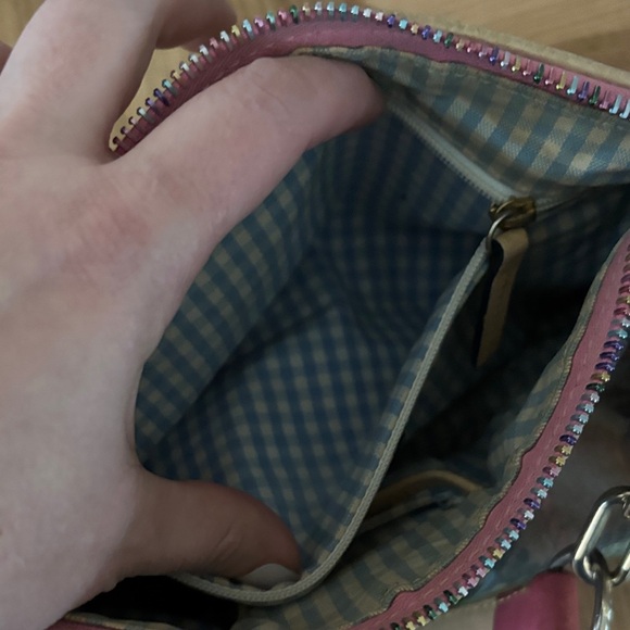 Y2K Dooney & Bourke Plaid Shoulder Bag - Picture 11 of 14